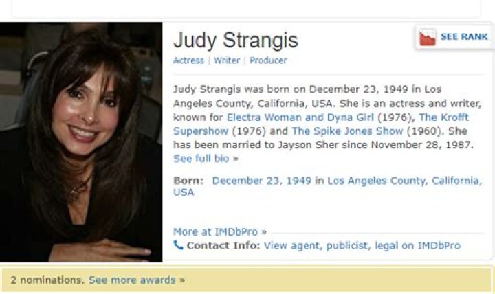 15 Facts About Judy Strangis - Know Her Bio & Net Worth