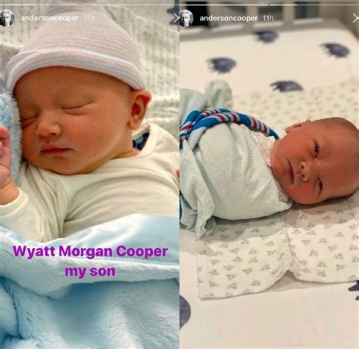 Anderson Cooper welcomes son Wyatt Morgan Cooper via surrogacy