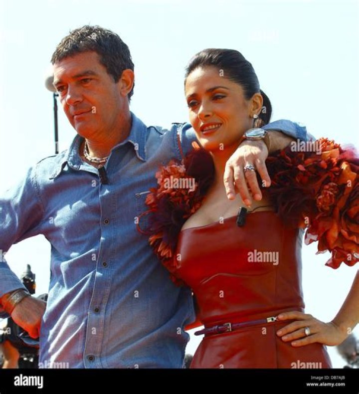 Antonio Banderas & Salma Hayek promote Puss In Boots’ origin story at Cannes
