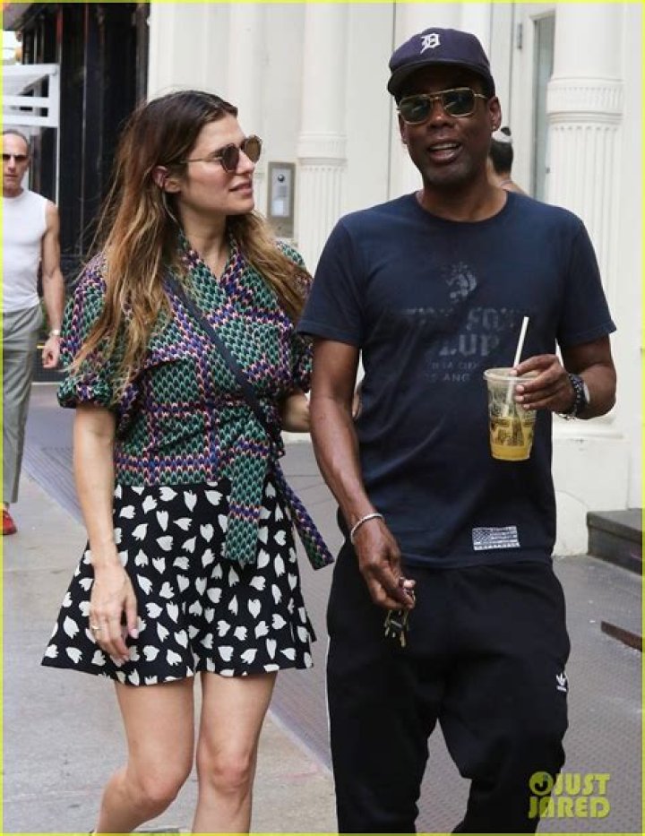 bitchy | Chris Rock and Lake Bell are all smiles in NYC