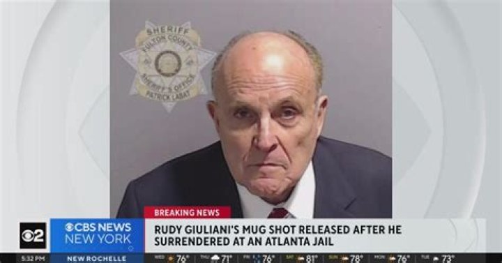 bitchy | rudy giuliani mug shot