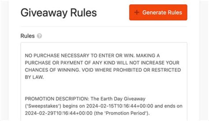 CELEBUZZ! GIVEAWAY RULES & REGULATIONS