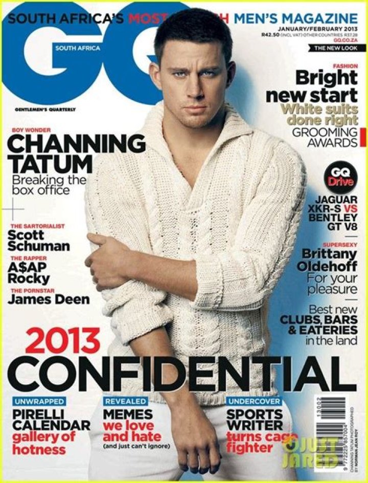 Channing Tatum covers GQ: ‘I’m probably a pretty high-functioning alcoholic’