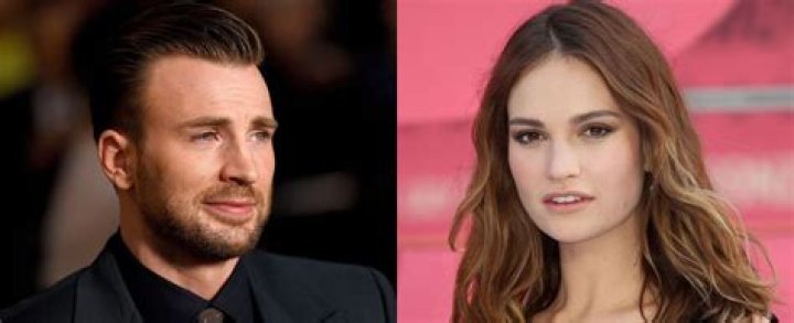 Chris Evans & Lily James had another date, this time with ice cream in a park