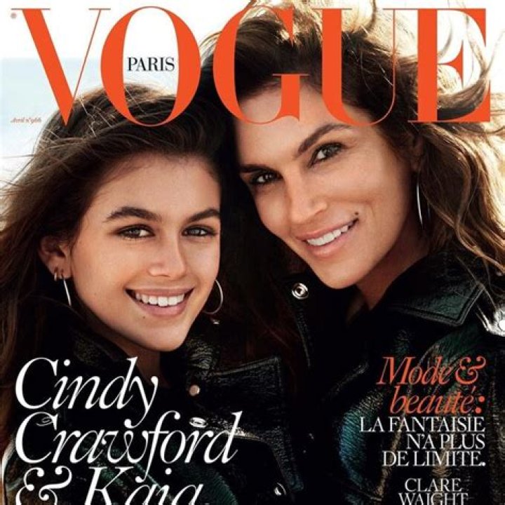 Cindy Crawford & 14-year-old Kaia Gerber cover Vogue Paris: lovely?