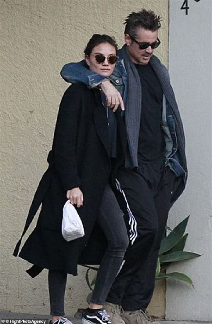 Colin Farrell recently split with his girlfriend of five years?! Colin Farrell is single?!