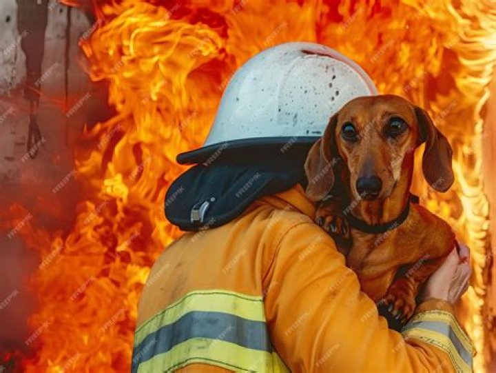Dachshund Saves Neighbors From House Fire