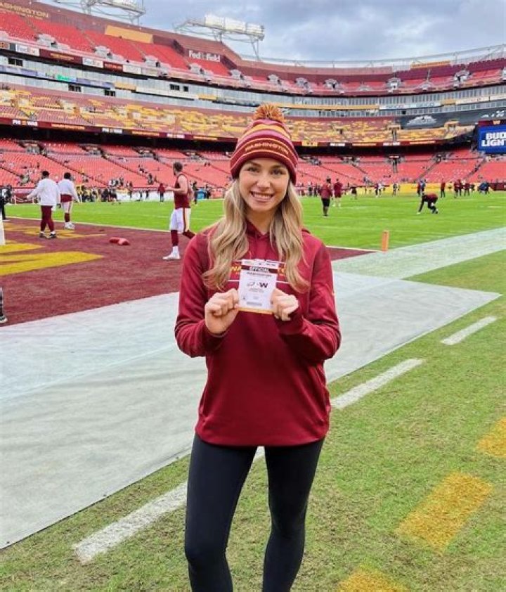 Earning $1 Million from Snapchat Katie Feeney Got Her a Job at The Washington Commanders