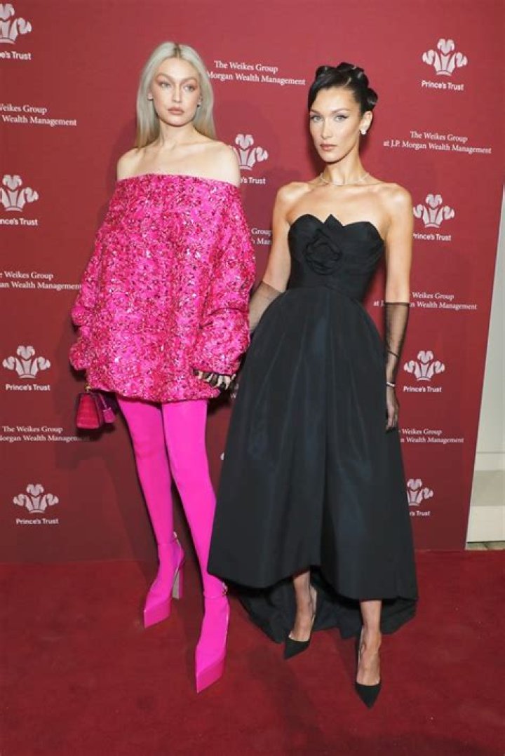 Gigi & Bella Hadid wore Valentino & Dior to the Prince’s Trust gala in NYC