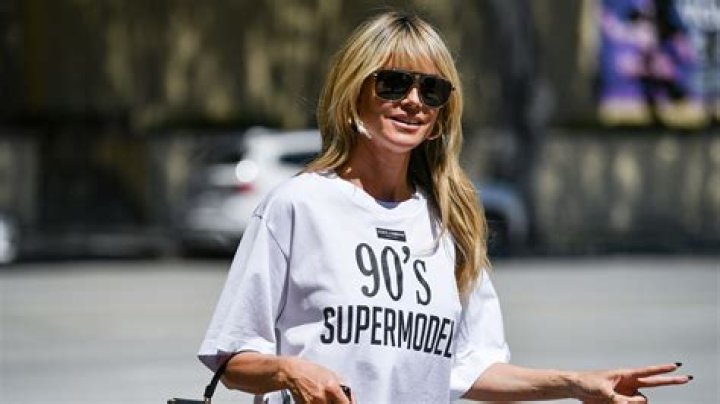 Heidi Klum cut her own bangs at home, after asking her husband his favorite hairstyle