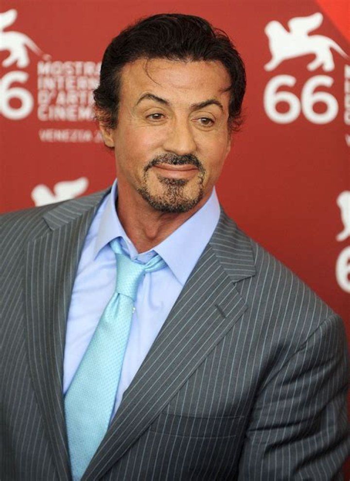 Is Sylvester Stallone’s face melting?