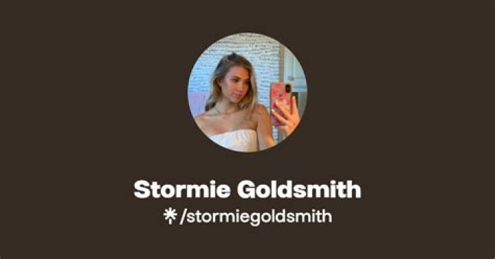 Is YouTuber Stormie Goldsmith Dating or Single? Know her Relationship Status