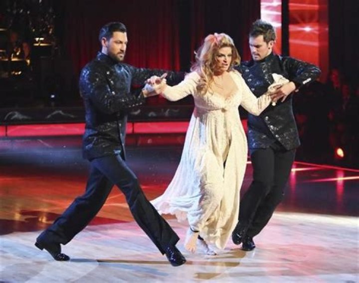 John Travolta visits Kirstie Alley on Dancing With The Stars