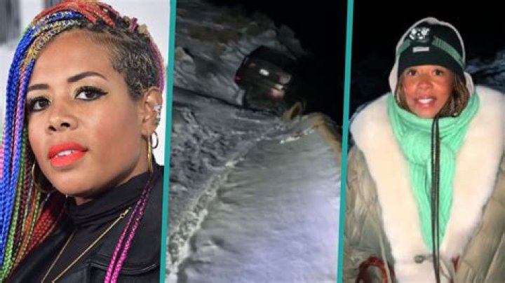 Kelis’s car almost went off a cliff in the California blizzard