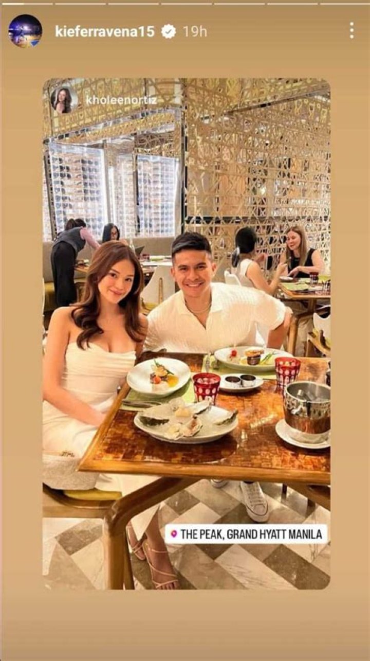 Kiefer Ravena New Girlfriend Kholeen Ortiz Photos 2023