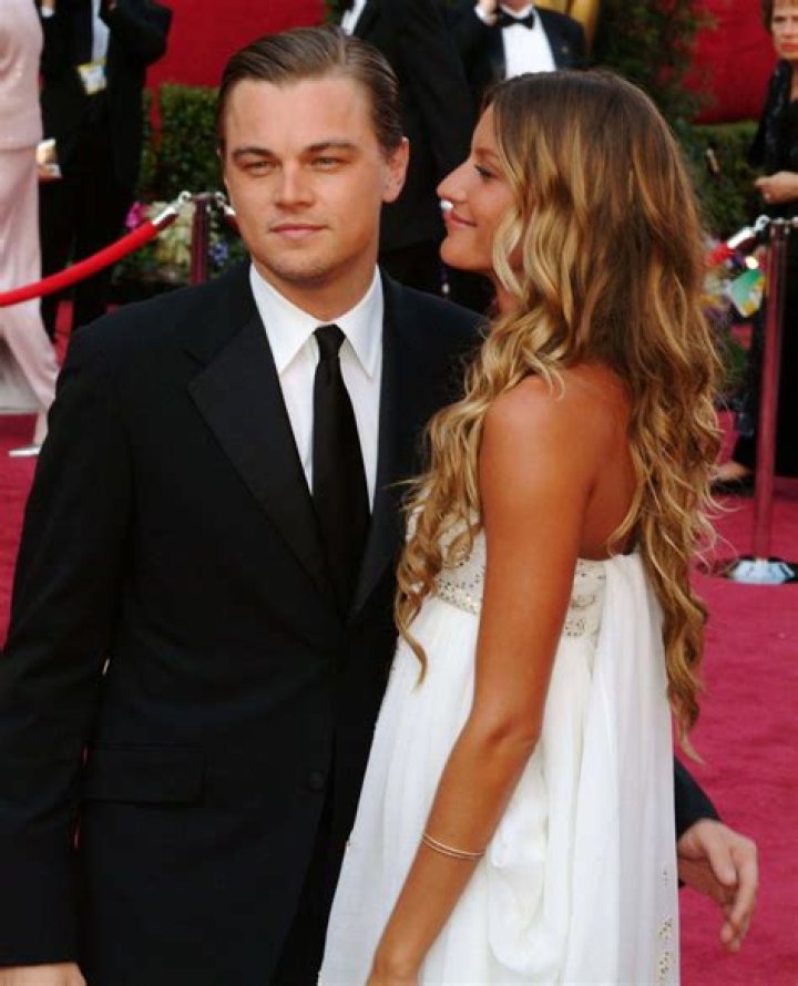 Leonardo DiCaprio ran into Gisele Bundchen at Madonna’s Oscar party