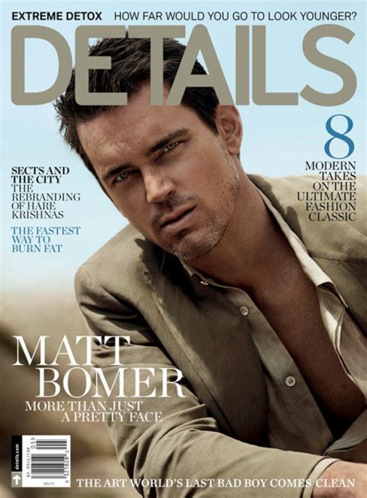 Matt Bomer covers Details in desert shoot: super hot or too airbrushed?