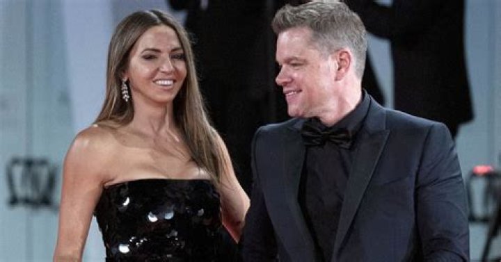 Matt Damon brought his wife Lucy to Venice, groped her on the red carpet