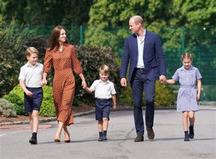 Prince William, Kate & the kids went to the coronation rehearsal at the Abbey