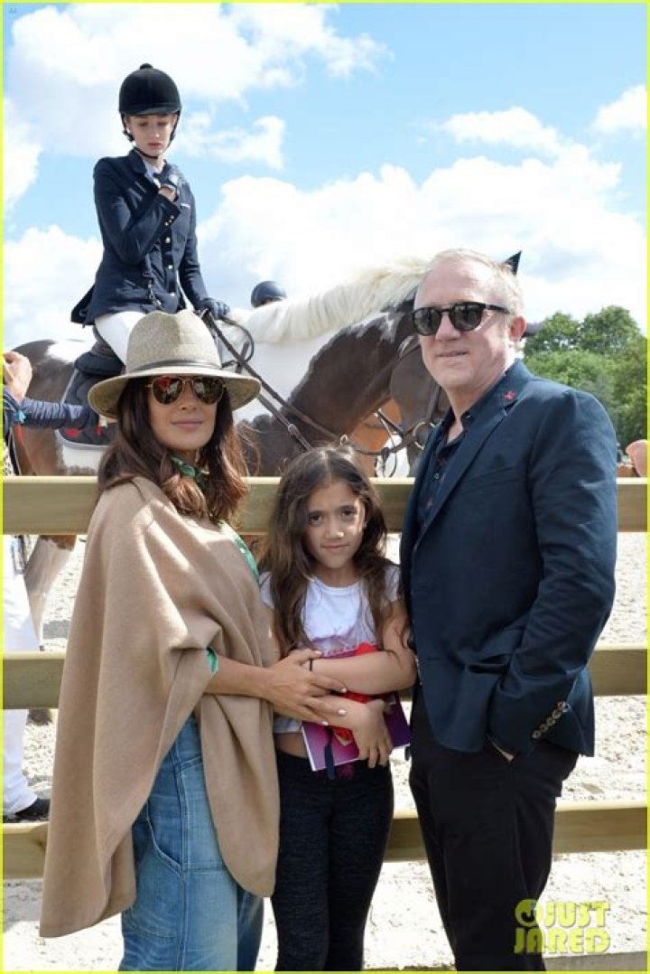 Salma Hayek brings out her gorgeous rack for a family film
