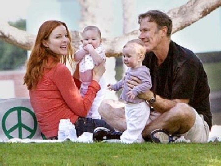 The Celebrity Partner, Tom Mahoney Share 13-year-old Twin Daughters With Actress Wife, Marcia Cross