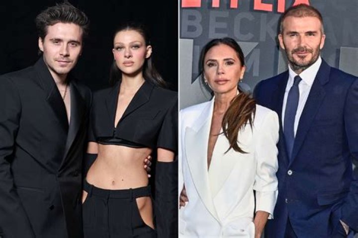 Victoria Beckham dour-faced in her own design: cute or tragic?