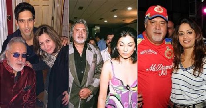 Vijay Mallya Family - Celebrity Family